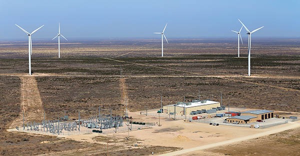 杜克能源可再生能源部门在美国六个州管理或拥有超过4,000兆瓦的风能。